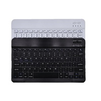 Clavier Ergonomique Portable Sans Fil pour Téléphones et Tablettes, Ensemble Souris et Clavier Rechargeable