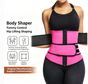 Ceinture de maintien unisexe sans couture respirante pour le sport – Corset amincissant pour hommes et femmes, contrôle moyen du ventre, pour le fitness et le remodelage corporel - Product Image 2