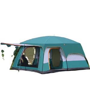 Tente de <span class=keywords><strong>camping</strong></span> familiale Da Niu quatre saisons, deux chambres, salon, 4-<span class=keywords><strong>10</strong></span> <span class=keywords><strong>personnes</strong></span>, imperméable 3000 mm+, protection UV, portable - Product Image 1