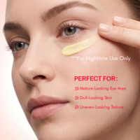 OAKAURA 15ml Krim Mata Retinol Bebas Pewangi Perawatan Kerutan Garis Halus Mencerahkan Menenangkan untuk Semua Jenis Kulit