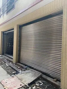 Hot Sale High Quality Electric Stainless Steel Roller Shutter For Store And Garage