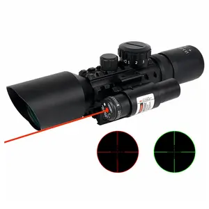 M9 3-10X42 ER mira de visión roja iluminada roja y verde