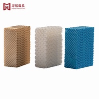 Coussin de refroidissement évaporatif en cellulose ignifuge, rideau humide pour système de refroidissement des fermes d'élevage, serres et ateliers industriels