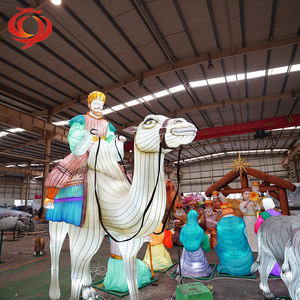 Lanternes en soie traditionnelles chinoises pour la décoration de jardin festif extérieur Lanterne chinoise Light Show Graduation Valentine's Day - Product Image 4