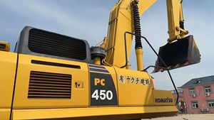Oferta especial, excavadora Komatsu PC450 original de segunda mano, 45 TONELADAS, excavadora Komatsu fabricada en Japón a la venta - Product Image 2