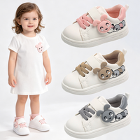 Chaussures de marche pour bébé personnalisées OEM ODM, garçons et filles, légères, à fermeture auto-agrippante, motif dessin animé, semelle souple antidérapante
