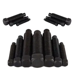 Square head bolts DIN 479 with short dog point black zinc Customize Available