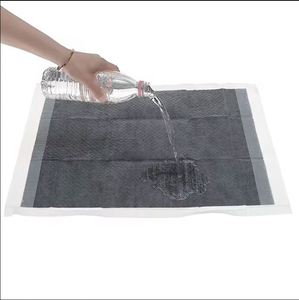 Nouvelle conception de tapis absorbant pour chien avec contrôle des odeurs au charbon de bois, tapis d'entraînement jetable pour chiot, taille personnalisée - Product Image 3