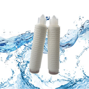 ไส้กรองน้ำแบบจีบ PP ขนาด 30 นิ้ว รุ่น 226 Fin Spear End พร้อมปั๊ม รับประกัน 1 ปี สำหรับกรองน้ำ ไวน์ น้ำผลไม้ น้ำอัดลม และเครื่องดื่ม - Product Image 1