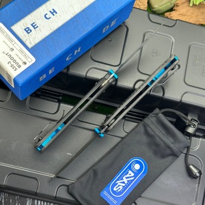 BM535-5 Cuchillos de bolsillo plegables mini, duraderos y únicos, de fibra de carbono, para supervivencia - Product Image 4