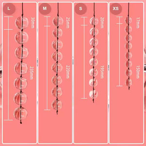 Jouets sexuels SM, perles en verre, plugs anaux, jouets sexuels pour adultes, perles de masturbation pour hommes et femmes. - Product Image 5