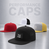 Gorra de Béisbol Personalizada al por Mayor con Logotipo, 6 Paneles, Estilo Snapback, Visera Plana, Gorra Trucker, Gorras Impermeables, Moda Deportiva