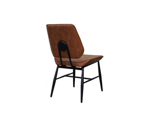 <span class=keywords><strong>Tabouret</strong></span> <span class=keywords><strong>de</strong></span> bar en cuir très demandé avec dossier incurvé évidé et pieds en métal pour îlot <span class=keywords><strong>de</strong></span> cuisine, maison et restaurant-café (vente en gros) - Product Image 2