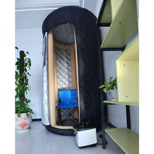 Tente personnelle de sauna complet pour le corps domestique Sauna portable Spa Relaxation Sauna à vapeur humide pour la récupération - Product Image 5