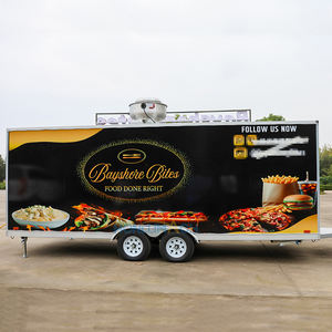 पूर्ण रसोई पिज्जा आइसक्रीम के साथ होनलू फूड ट्रक, शौचालय के साथ शौचालय के साथ - Product Image 6