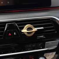 Diffuseur de parfum de luxe en alliage métallique personnalisé pour voiture, à clipser sur grille d'aération - Fournisseur en gros