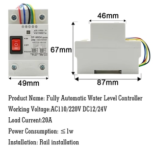Interruptor Automático de Control de Nivel de Agua BSSY)AC DF-96DK 20A 220V 110V Sensor de Detección de Tanque Bomba - Product Image 3