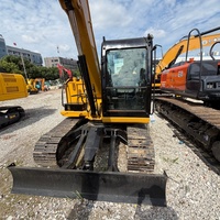 Mini-excavatrice sur chenilles d'occasion de haute qualité Cat307e 307e2, 7 tonnes, modèle original Cat307, à vendre