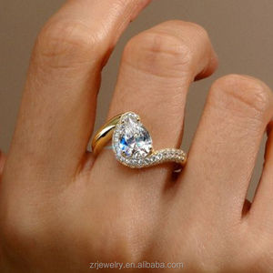 IGI-zertifizierter, im Labor gewachsener Diamantring aus 14 Karat massivem Gold nach Maß OEM Free CAD MOQ 1TELULA Jewelry - Product Image 4