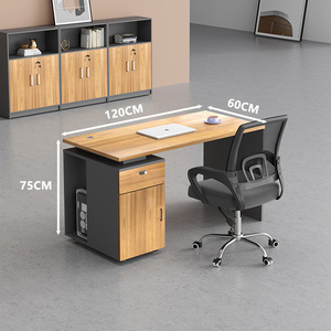 A buon mercato all'ingrosso 1.2m Mdf piccolo ufficio tavolo cubicolo di Coworking angolo scrivania da ufficio mobili moderni per il personale - Product Image 5