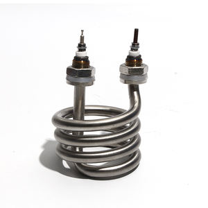 LJXH 220V/380V Distillateur d'eau électrique Élément chauffant 2.5kw/3kw/4.5kw Spiral 201 Stainless Steel Immersion Heater Pipe - Product Image 5