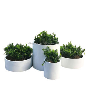 Luxe grand arbre trous planteur fleur vase pots sol moderne vaste jardinière art décoration créative résine grands pots de fleurs décor - Product Image 2