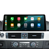 Layar Ultra-tipis 12,8 inci 2400*900 Wireless CarPlay AndroidAuto GPS OBD2 untuk BMW Seri 3/5 E90/E92/E93/E60/E61 2005-2011