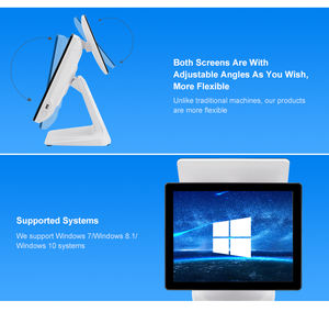 SDLPOS SDL828 블랙 현금 등록 15 인치 터치 디스플레이 1024x768 해상도 인텔 코어 I3/i5 WiFi6 판매 시점 - Product Image 6