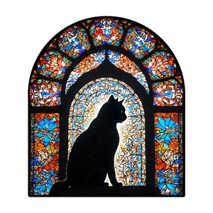 Wacocetoy Palace Cat - Rompecabezas de madera para adultos, rompecabezas plano 3D de alta dificultad, regalo para jóvenes, juguete de montaje DIY - Product Image 1