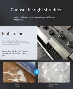 كسارة صغيرة عالية الجودة ، ماكينة صغيرة من البلاستيك الصلب ، مطحنة/ساحق للبيع - Product Image 3