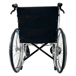 Fauteuil roulant avec siège toilette pour personnes âgées, léger, pliable, aide à la mobilité manuelle pour utilisateurs handicapés - Product Image 2