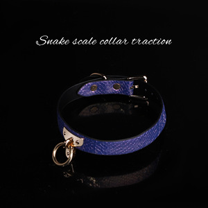SM Sex Toys Collier de retenue en PU pour chiens femelles, collier de chaîne de traction haut de gamme, jouets sexuels non conventionnels - Product Image 2