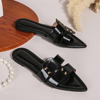 Sandales compensées personnalisables printemps-été-automne, claquettes dorées fantaisie à bout ouvert, semelle intérieure en PU, imperméables, antidérapantes, massantes