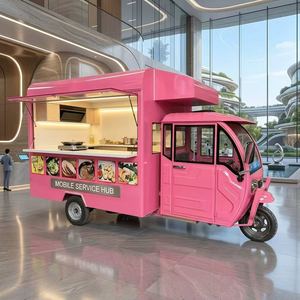 Avvia la tua attività alimentare con questo raffinato rimorchio <span class=keywords><strong>camper</strong></span> in acciaio inossidabile con riscaldatore integrato, perfetto per snack. - Product Image 4