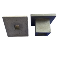 Support de four en carbure de silicium réfractaire pour la cuisson de pots en céramique, service de découpe et de moulage sur mesure