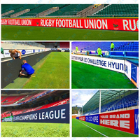 P5 Futbol Stadyumu Ekran Çevresi Reklam LED Ekran Paneli Billboard Su Geçirmez Futbol Videoları Duvar Reklamcılığı için Canlı Yayın