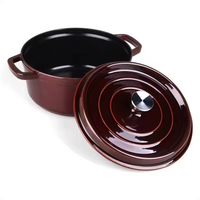 Mini-récipient alimentaire individuel, casseroles portables avec couvercles