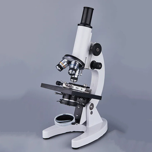 Set di <span class=keywords><strong>Vetrini</strong></span> per Microscopio Didattico di Biologia XSP-13A 50-1250X con Oculare 5X-12.5X e Obiettivi 10X-100X Monoculare - Product Image 5