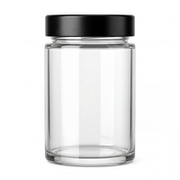 Anpassbare Größe Leeres 280ML 380ML 730ML Einmachglas mit Deckel