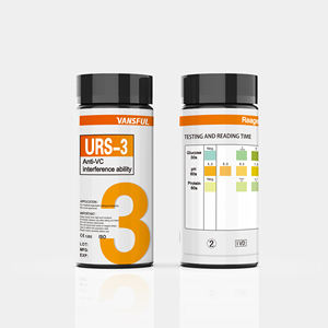 Bandelettes de test de <span class=keywords><strong>diagnostic</strong></span> pour infections urinaires, 3 paramètres, bandelettes d'analyse d'urine pour le glucose, le pH et les protéines, URS-3 - Product Image 4