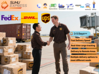 Expédition express internationale de la Chine vers les États-Unis/UE/CA/AU expédition porte à porte expédition de fret DHL FedEx UPS logistique d'expédition aérienne
