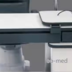 EOMED CS-530 Unité de table combinée ophtalmique professionnelle de haute précision avec fauteuil d'optométrie électrique et plage d'ajustement bras/chaise - Product Image 5