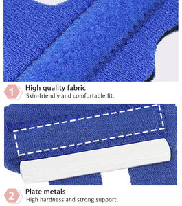 Attelle orthopédique médicale correctrice pour doigt, avec bande en aluminium pour maintien fixe, protection sportive pour doigt - Product Image 3