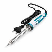 Fer à souder électrique 100W, prise EU, chauffe rapide, pointe fine, outil de soudage filaire pour réparation de circuits imprimés électroniques et bricolage