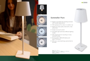 Elegante impermeable portátil creativo DIY Metal RGB luz táctil atenuación lámpara de mesa recargable - Product Image 5