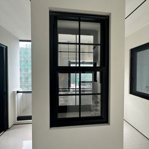 Modern Özelleştirilmiş Çift Açılır Pencere Konut Tipi Alüminyum Lamine Camlı Banyo Pencereleri Mevcut Özel Sabit Pencereler - Product Image 2