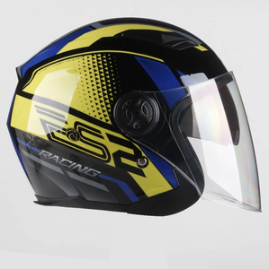 Four Seasonsレーシングヘルメット新作オートバイヘルメットオープンフェイスヘルメットカバー - Product Image 6