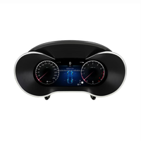 Écran d'Amélioration de Poste de Pilotage Virtuel Système Linux 12,3 Pouces pour Tableau de Bord Numérique Mercedes Benz Classe C GLC W205 2015-2019