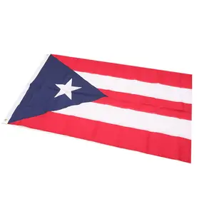 Wholesale 3x5 feet all country flags 210D Oxford cloth Puerto Rico flag sizes can be customized