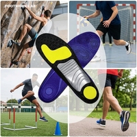 Semelles de sport en fibre de carbone EVA avec soutien de la voûte plantaire, légères, pour la course, améliorant la propulsion, antidérapantes, design confortable